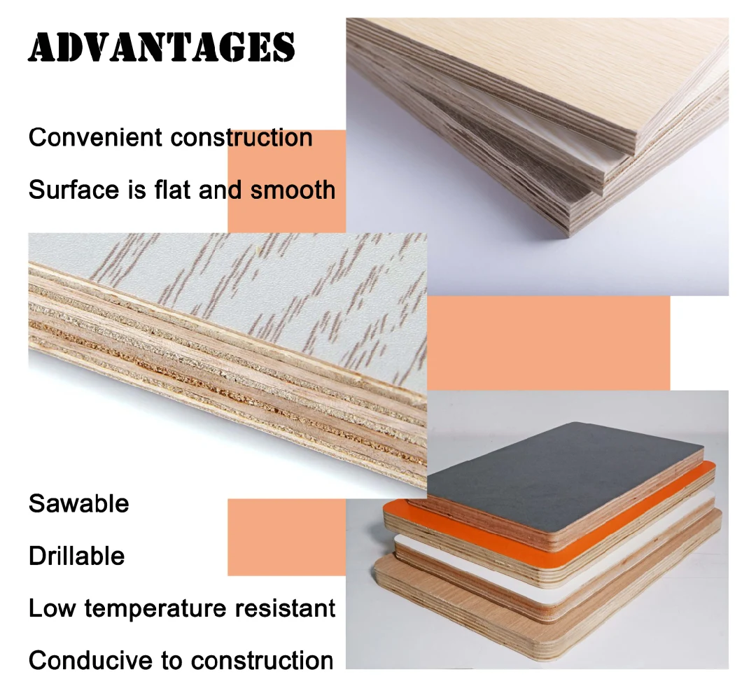 9 mm / 18 mm / 25 mm Melamine Chipboard / OSB Board Oriented Strand Board